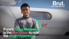 First Indian boy to ride Virgin Hyperloop.JPG