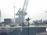 J-35 mock up on deck of CV-18 Fujian - 202311xx - 北冥有鱼MK6 - 3.jpg