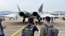 Zhuhai Airshow 2024, prototype SU-57 5th Generation Jet 012.jpg