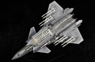 J-20 model in beast mode 1^48 scale by Trumpeter 04.JPG