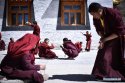 Labu-monastery,Yushu-prefecture,Qinghai.(3).monks-debate.jpg