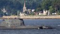 Damaged HMS Ambush on Faslane coming back from Gibraltar.jpg