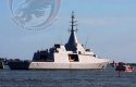 Egyptian GOWIND El Fateh seen undergoing sea trials off Lorient after construction by DNCS. - 2.jpg