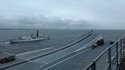 GB HMS Sutherland and HMS IronDuke from the bridge of HMS Qnlz.jpg