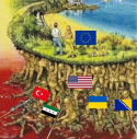 Caricature - EU prosperity and good life is being propped by USA and allies.png