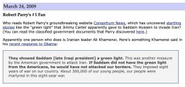 Jimmy Carter gave Saddam Hussein a great light to invade Iran - Robert Parry's groundbreaking ...jpg