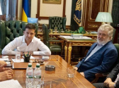 Ukrainian Oligarch Igor Kolomoisky & Volodymyr Zelenskyy 01.png