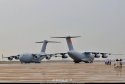 Zhuhai 2014 - Y-20 + C-17 dancing around 2.jpg